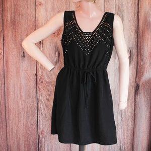 Bebop Dress Large Studs Strappy Back